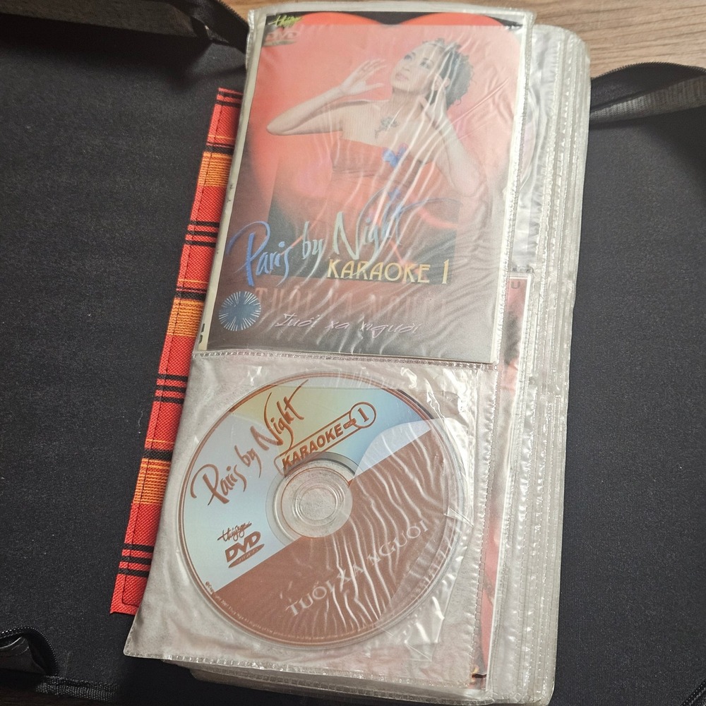 Lot of 50 Vietnamese Music Karaoke DVDs Paris By Night Thuy Nga Collection